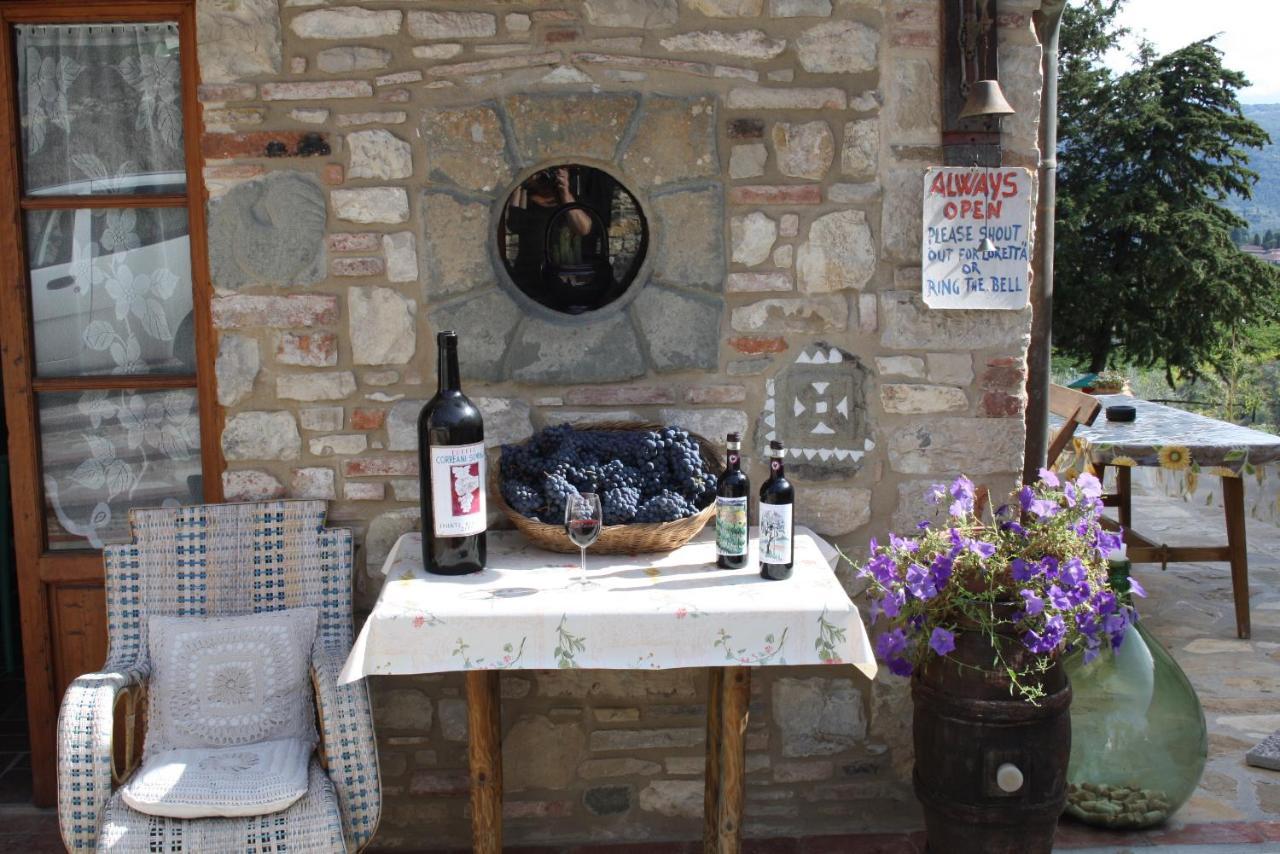 Agriturismo Podere Somigli Di Lorenzo Correani Hotell Greve in Chianti Eksteriør bilde