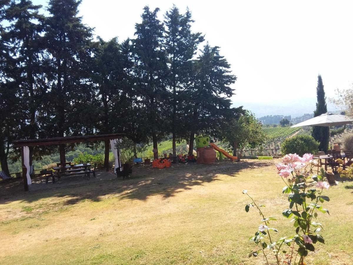 Agriturismo Podere Somigli Di Lorenzo Correani Hotell Greve in Chianti Eksteriør bilde