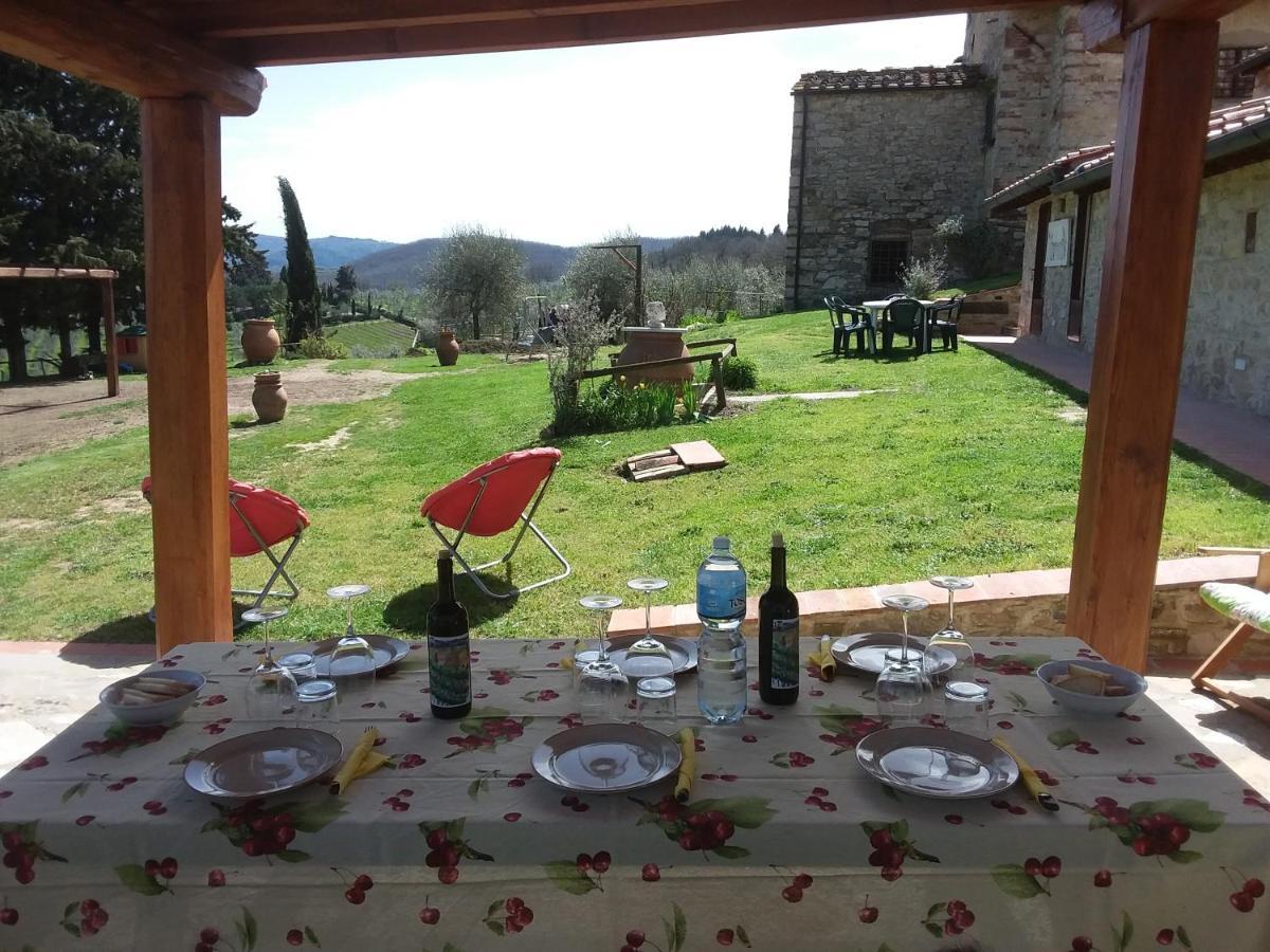 Agriturismo Podere Somigli Di Lorenzo Correani Hotell Greve in Chianti Eksteriør bilde